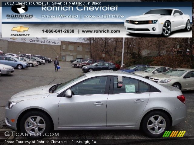 2013 Chevrolet Cruze LT in Silver Ice Metallic