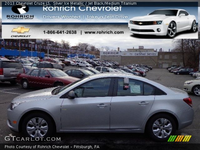 2013 Chevrolet Cruze LS in Silver Ice Metallic