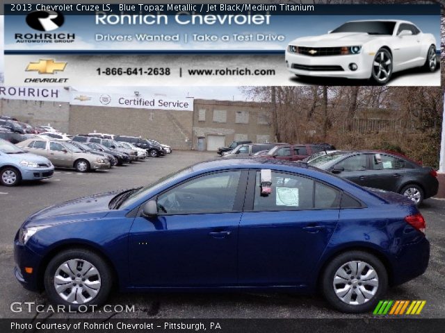 2013 Chevrolet Cruze LS in Blue Topaz Metallic