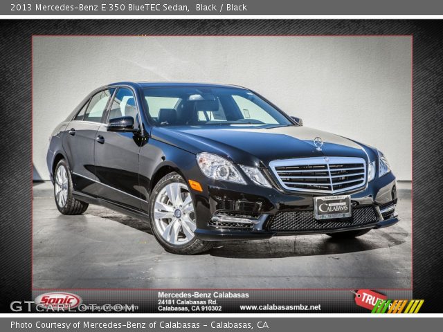 2013 Mercedes-Benz E 350 BlueTEC Sedan in Black