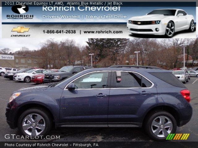 2013 Chevrolet Equinox LT AWD in Atlantis Blue Metallic