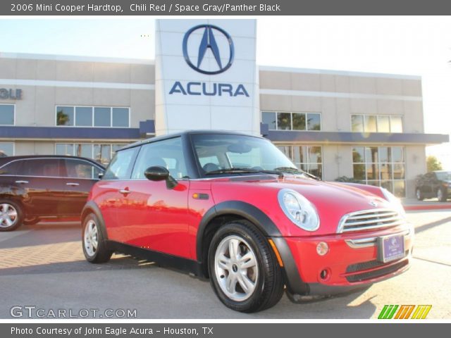 2006 Mini Cooper Hardtop in Chili Red
