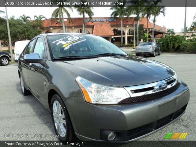 2009 Ford Focus SEL Sedan in Sterling Grey Metallic