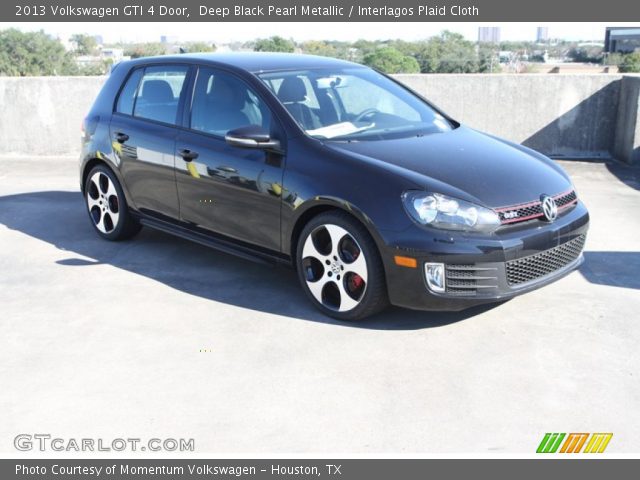 2013 Volkswagen GTI 4 Door in Deep Black Pearl Metallic