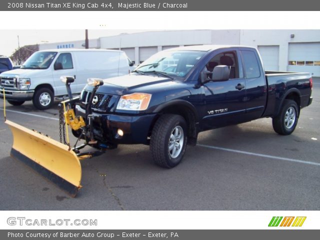 2008 Nissan Titan XE King Cab 4x4 in Majestic Blue