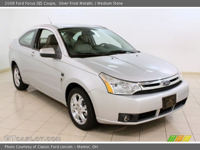 2008 Ford Focus SES Coupe in Silver Frost Metallic