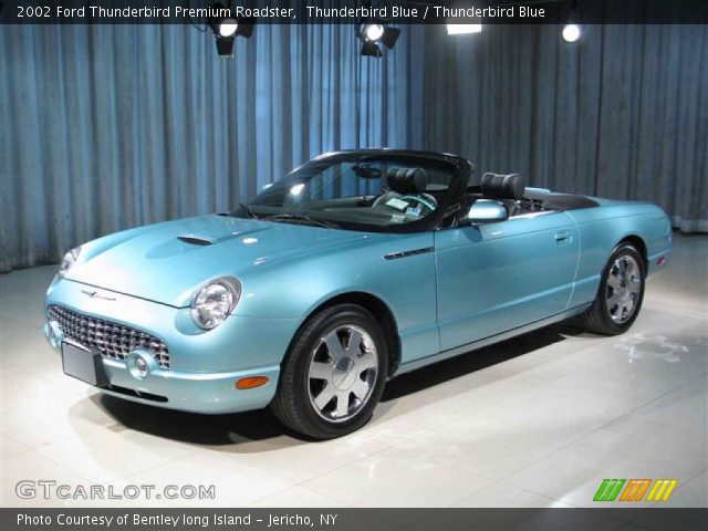 2002 Ford Thunderbird Premium Roadster in Thunderbird Blue