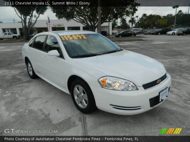 2011 Chevrolet Impala LS in Summit White