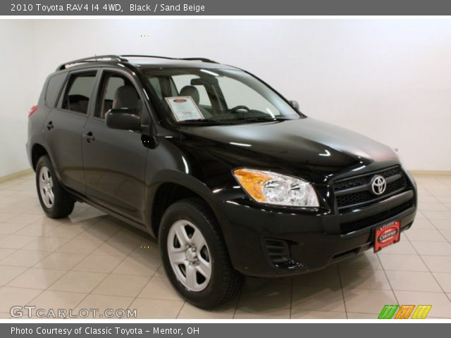 2010 Toyota RAV4 I4 4WD in Black