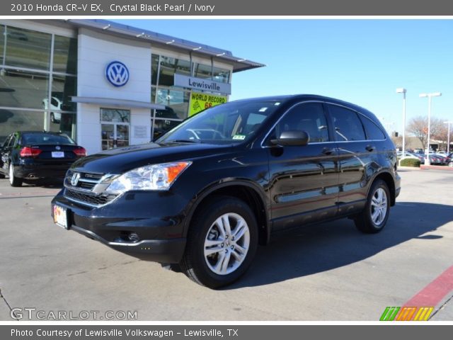 2010 Honda CR-V EX in Crystal Black Pearl