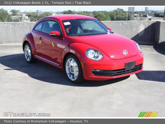 2012 Volkswagen Beetle 2.5L in Tornado Red