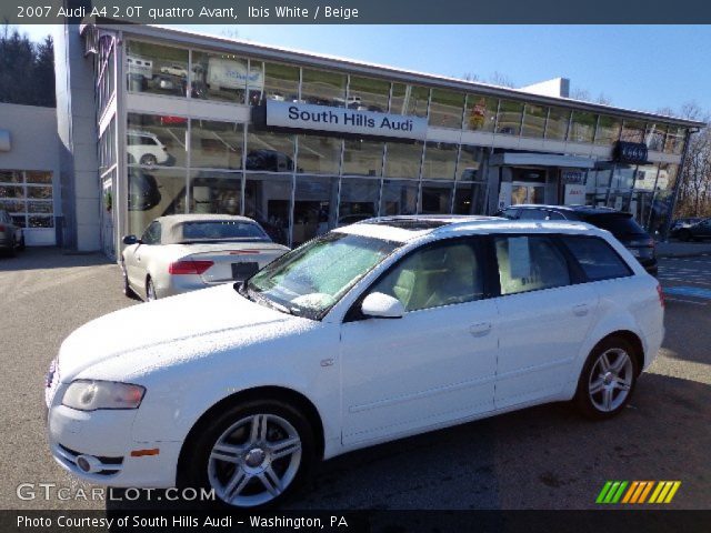 2007 Audi A4 2.0T quattro Avant in Ibis White