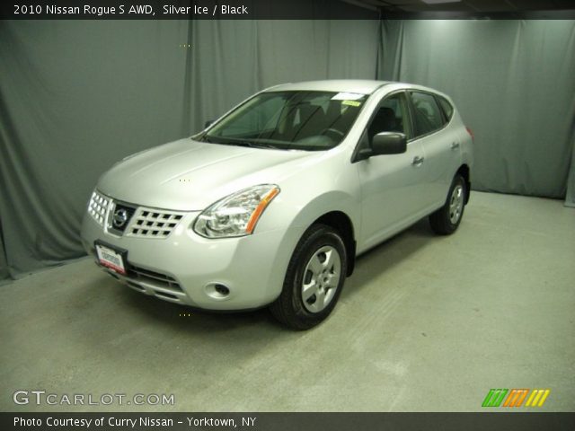 2010 Nissan Rogue S AWD in Silver Ice