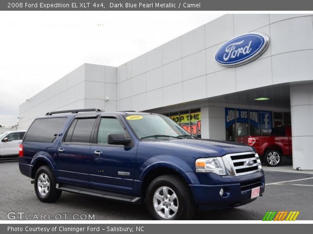 2008 Ford Expedition EL XLT 4x4 in Dark Blue Pearl Metallic