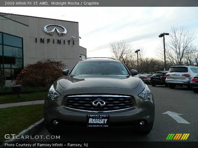 2009 Infiniti FX 35 AWD in Midnight Mocha