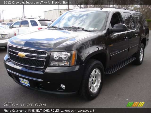 2012 Chevrolet Suburban LT 4x4 in Black