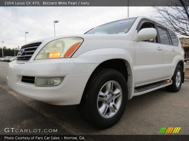 2004 Lexus GX 470 in Blizzard White Pearl