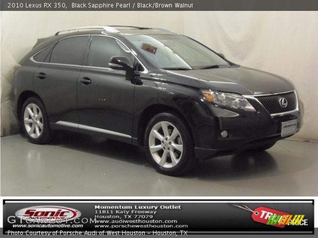 2010 Lexus RX 350 in Black Sapphire Pearl