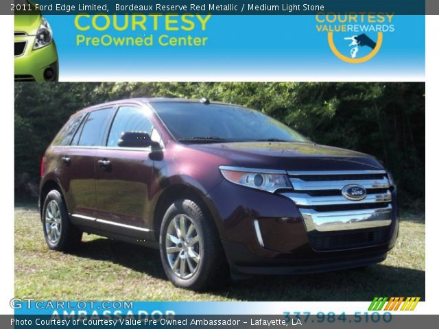 2011 Ford Edge Limited in Bordeaux Reserve Red Metallic