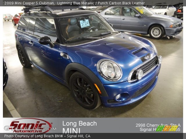 2009 Mini Cooper S Clubman in Lightning Blue Metallic