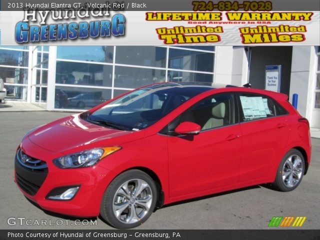 2013 Hyundai Elantra GT in Volcanic Red