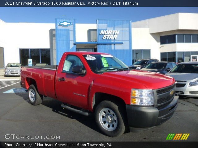 2011 Chevrolet Silverado 1500 Regular Cab in Victory Red
