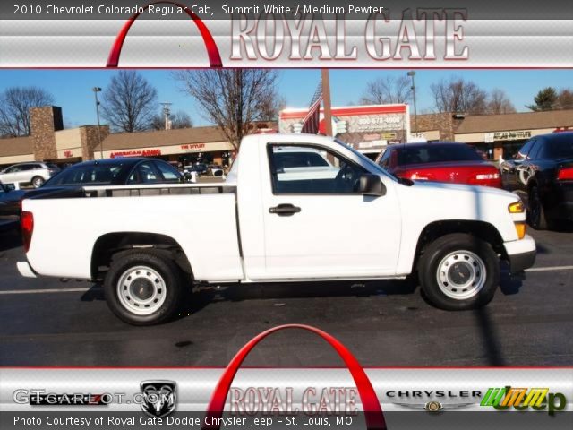 2010 Chevrolet Colorado Regular Cab in Summit White