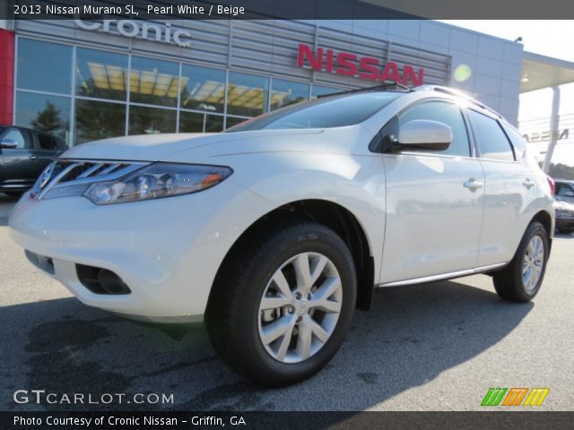 2013 Nissan Murano SL in Pearl White