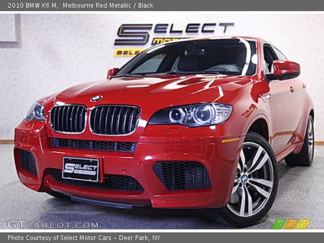 2010 BMW X6 M  in Melbourne Red Metallic