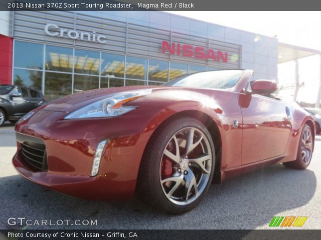 2013 Nissan 370Z Sport Touring Roadster in Magma Red