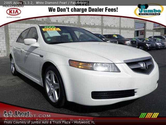 2005 Acura TL 3.2 in White Diamond Pearl