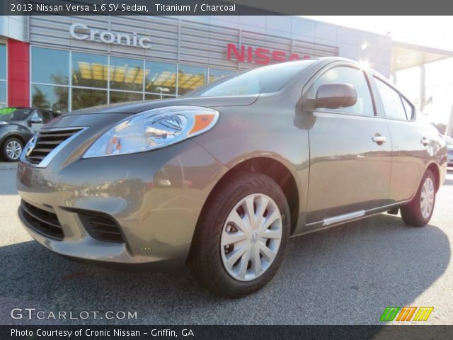 2013 Nissan Versa 1.6 SV Sedan in Titanium