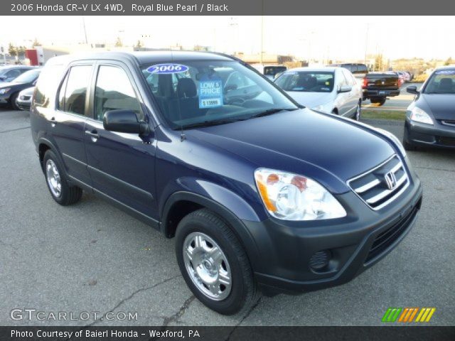 2006 Honda CR-V LX 4WD in Royal Blue Pearl