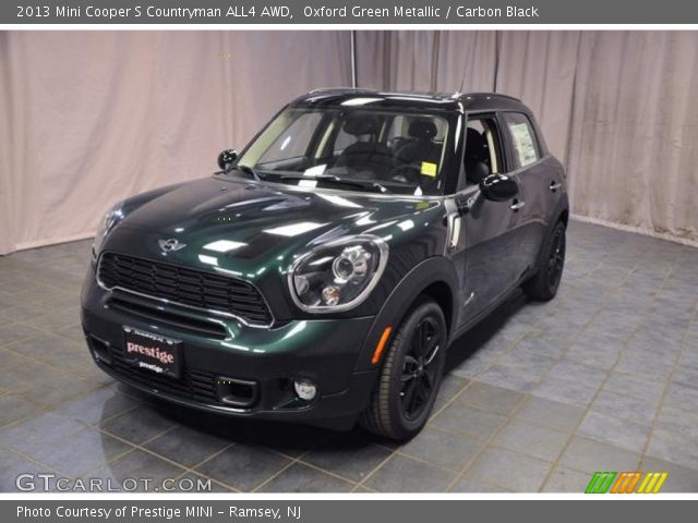 2013 Mini Cooper S Countryman ALL4 AWD in Oxford Green Metallic