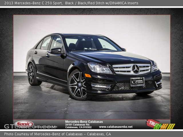 2013 Mercedes-Benz C 250 Sport in Black