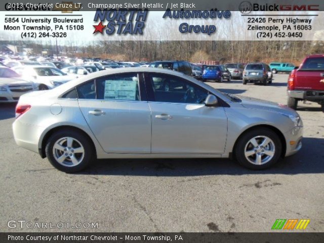 2013 Chevrolet Cruze LT in Champagne Silver Metallic