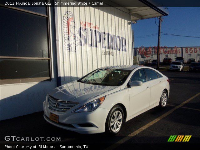 2012 Hyundai Sonata GLS in Shimmering White