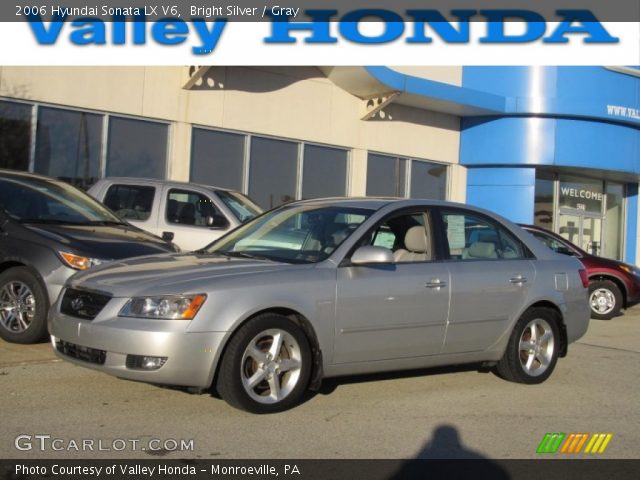 2006 Hyundai Sonata LX V6 in Bright Silver