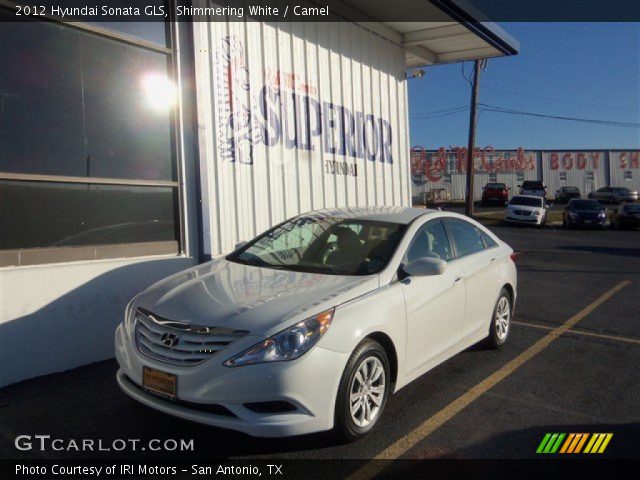 2012 Hyundai Sonata GLS in Shimmering White