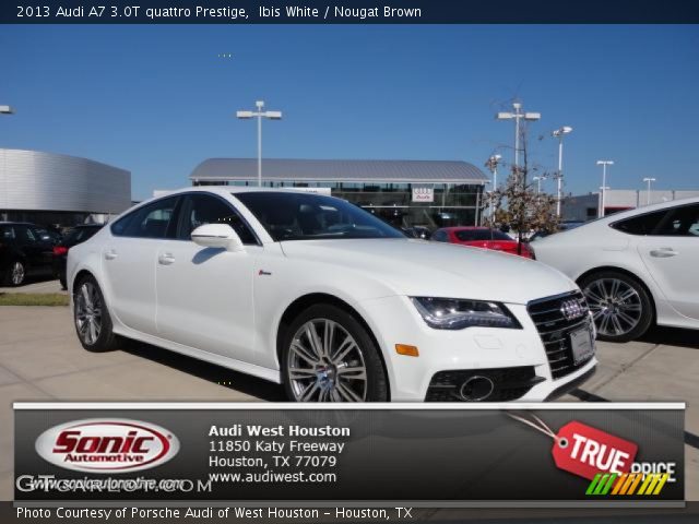 2013 Audi A7 3.0T quattro Prestige in Ibis White