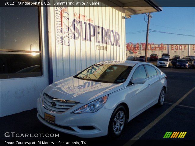 2012 Hyundai Sonata GLS in Shimmering White