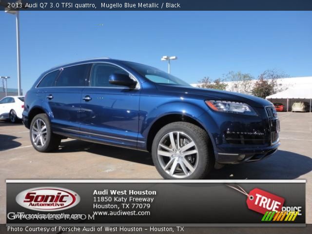 2013 Audi Q7 3.0 TFSI quattro in Mugello Blue Metallic