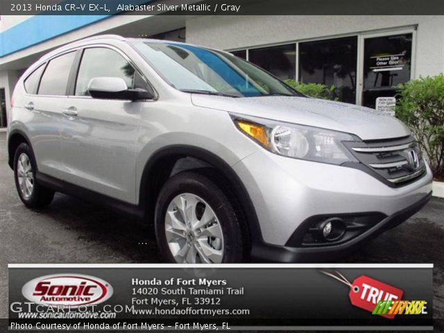 2013 Honda CR-V EX-L in Alabaster Silver Metallic