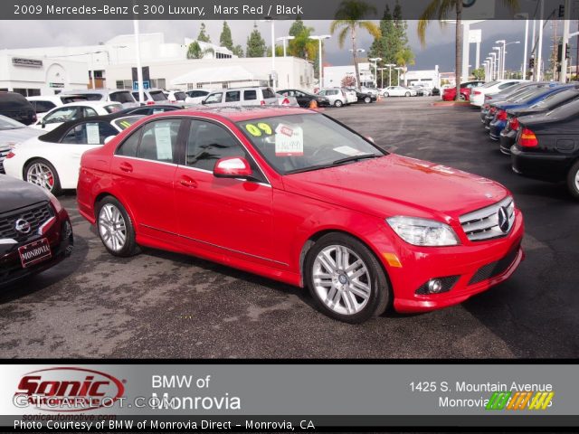 2009 Mercedes-Benz C 300 Luxury in Mars Red