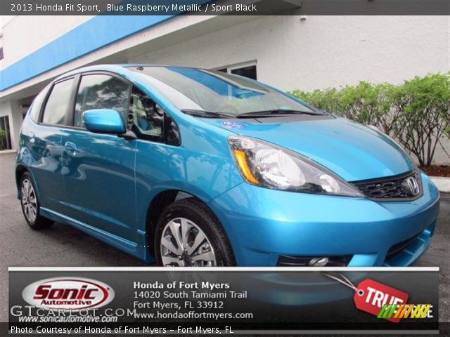 2013 Honda Fit Sport in Blue Raspberry Metallic