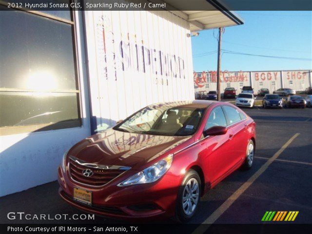 2012 Hyundai Sonata GLS in Sparkling Ruby Red