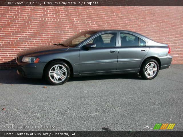 2007 Volvo S60 2.5T in Titanium Gray Metallic