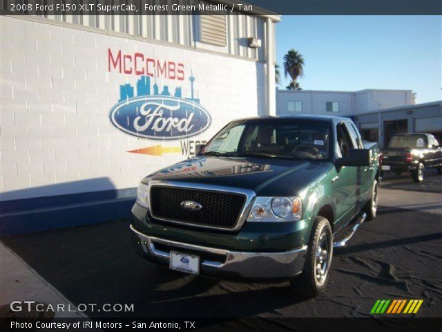 2008 Ford F150 XLT SuperCab in Forest Green Metallic