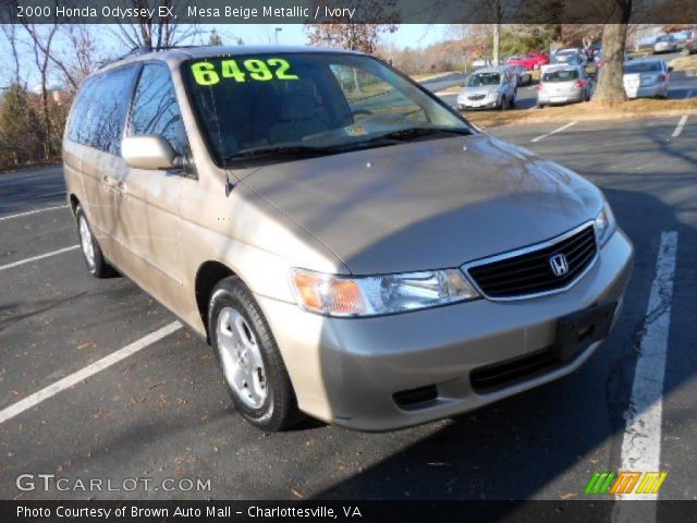 2000 Honda Odyssey EX in Mesa Beige Metallic