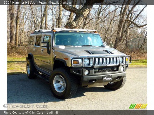 2004 Hummer H2 SUV in Pewter Metallic